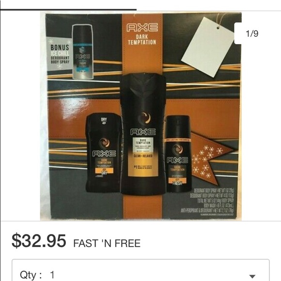 SOLD on diff site. Axe set brand new sealed - Picture 2 of 2